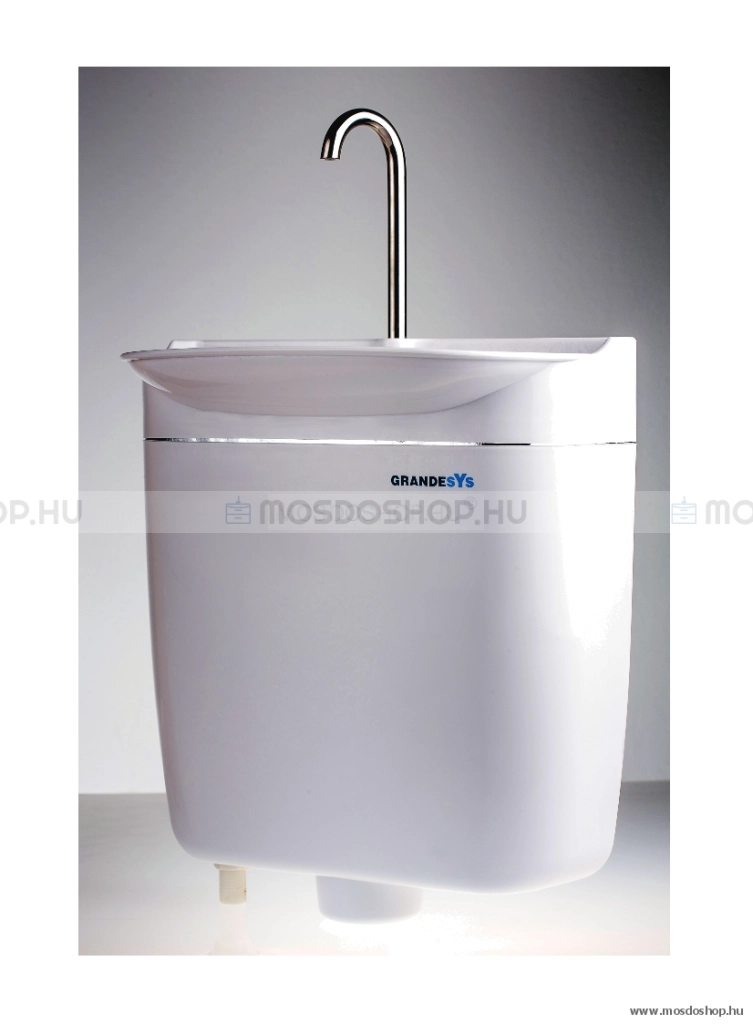 GRANDESYS - WC tartály kézmosóval (Kombi WC tartály és kézmosó)-Balos