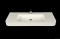 KUMA - NEW YORK - Mosdó, mosdókagyló - 100 x 42 cm - Csapfurattal - Pultra, bútorra ültethető 