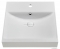 MARMY - CAMARO - Mosdó, mosdókagyló - 50x48 cm - Szögletes - Pultra, bútorra ültethető