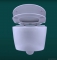 GSGI CERAMIC - LIKE - Függesztett, perem nélküli WC - Porcelán - CSAK a képen látható WC tetővel együtt rendelhető