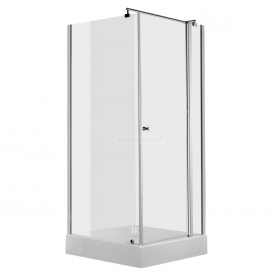 DEANTE - CUBIC - Üveg zuhanykabin - Szögletes - 90x90 cm