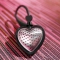 BLOMUS - Szív alakú teaszűrő - Rozsdamentes acél - szálcsiszolt, szilikon
