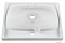 MARMY - ANGELINA - Mosdó, mosdókagyló - 61x46 cm - Szögletes - Pultba, bútorba süllyeszthető