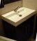 MARMY - SAVONA - Mosdó, mosdókagyló - 70x45 cm - Szögletes - Pultra, bútorra ültethető