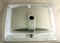 SANOTECHNIK - Szögletes mosdó 61x46,5 cm, kerámia, pultra, bútorra szerelhető mosdókagyló