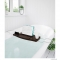 UMBRA - AQUALA - Fürdőkád tálca - Dió színű bambusz, krómozott fém