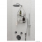 UMBRA - FLEX - Felakasztható fürdőszobai zuhanypolc - Dupla polcos - Szürke - Műanyag, szilikon