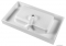 MARMY - BOSCOLO - Mosdó, mosdókagyló - 90x51 cm, fehér Click-Clack leeresztővel - Pultba, bútorba süllyeszthető