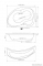 ATLANTIS - TIFFANY - Akril aszimmetrikus sarokkád előlap - 160x105 cm-s kádhoz