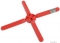 BLOMUS - KNIK - Összecsukható edényalátét, piros színben - Rozsdamentes acél - szálcsiszolt, szilikon