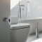 BLOMUS - AREO - Magasított WC kefe tartó - Padlóra helyezhető - Fényes rozsdamentes acél