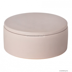 BLOMUS - COLORA - Fürdőszobai tárolódoboz - 14 cm - Porcelán - Rózsaszín