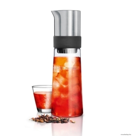 BLOMUS - TEA-JAY - Jeges tea készítő - Üveg, rozsdamentes acél - szálcsiszolt - 800 ml