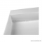 MARMY - BELLAGIO SLIM - Mosdó, mosdókagyló - 60x45 cm - Szögletes - Pultra, bútorra, falra szerelhető