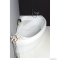 AQUALINE - Orava - Akril sarokkád - Aszimmetrikus fürdőkád - Jobbos - 150x90 cm