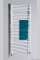 AQUALINE - Fürdőszobai radiátor (ILR94), törölközőszárítós radiátor - 415 W - Egyenes - 97x45 cm - Fehér