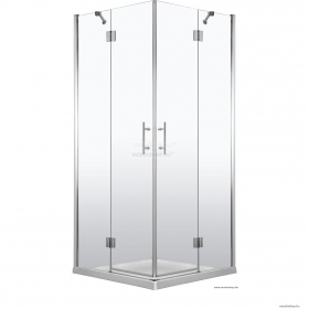 DEANTE - ABELIA - Üveg zuhanykabin - Szögletes - 90x90 cm