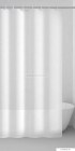 GEDY - BASIC - Textil zuhanyfüggöny függönykarikával - Szövet - Fehér