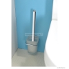 AQUALINE - APOLLO - Fali WC kefe tartó - Krómozott réz - opál üveg