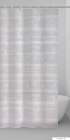 GEDY - INCANTO - PVC zuhanyfüggöny függönykarikával - 120x200 cm - Vinyl - Fehér-szürke faág mintázatú