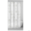 GEDY - NIDI - PVC zuhanyfüggöny függönykarikával - 120x200 cm - Vinyl - Fehér
