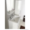 AQUALINE - POLY - Mosdószekrény, fürdőszoba mosdó bútor 74,6x56cm - 2 fiókos - Kerámia mosdóval (ZENO)-60 cm
