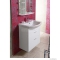 AQUALINE - ZOJA - Mosdószekrény, fürdőszoba mosdó bútor 74x71,5cm - Fiókos - Kerámia mosdóval (ZERO)-75 cm
