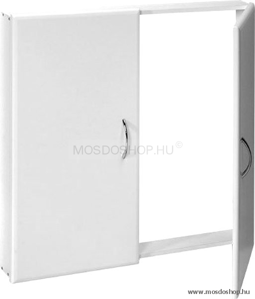 AQUALINE Vékony, szerelvény takaró szekrény (dupla ajtó)-Fehér-Mosdoshop