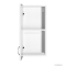 AQUALINE - SIMPLEX ECO - Fürdőszobai fali felső szekrény - Nyílóajtós, belsejében 1 polccal - 60x30 cm - Selyemfényű fehér