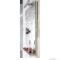 AQUALINE - BETA - Fürdőszobai fali tükör MDF polccal, 70x50cm, világítás nélkül