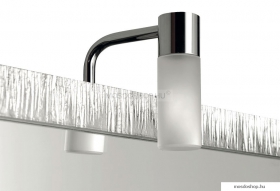 AQUALINE - BEEN - Világítás fürdőszoba bútorokhoz, tükrökhöz - LED égős - 3 W - Krómozott fém, opál üveg