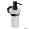 BEMETA - DARK - Fali folyékony szappan adagoló - 250ml - Opál üveg, matt fekete