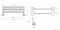 BEMETA - OMEGA - Fali törölközőtartó polc 5 db tartórúddal -Lehajtható - 65x27 cm - Krómozott réz (104205152)