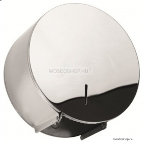 BEMETA - HP - Rolnis WC papír tartó - Falra szerelhető - 31x13cm - Zárható - Polírozott, fényes rozsdamentes acél (125212081)