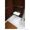 BEMETA - HELP - Fürdőszobai kapaszkodó zuhanyzóba, tusolóba - Hajlított, falra szerelhető - 67-67 cm - Fényes rozsdamentes acél