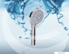 GEDY - TOP - Kézi zuhanyfej - Ötfunkciós - D11,5cm - Kerek - Víztakarékos - Krómozott ABS (GYHS10400)