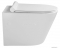 SAPHO - PACO - Fali WC - Soft Close Slim ülőkével - 52,5x36 cm - Fehér kerámia