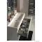 SAPHO - ORINOKO - Öntött márvány mosdó, mosdókagyló 100x42cm, 1 csapfurattal - Pultra, bútorra ültethető, falra szerelhető