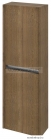SAPHO - NIRONA - Fürdőszobai függesztett állószekrény - 140x40 cm, keskeny - Sherwood tölgy színű
