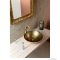 SAPHO - BEAUTY FIANNA - Üvegmosdó, mosdótál D42x14cm - Bronz színű - Pultra, bútorra ültethető