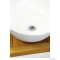 SAPHO - Nem zárható mosdó lefolyó - Szűrővel - Kerek - D6,2cm, magasság: 25-50mm - Krómozott