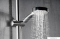 SAPHO - Zuhanyfej, zuhanyrózsa - 5 funkciós, D12cm - Krómozott (1204-04)
