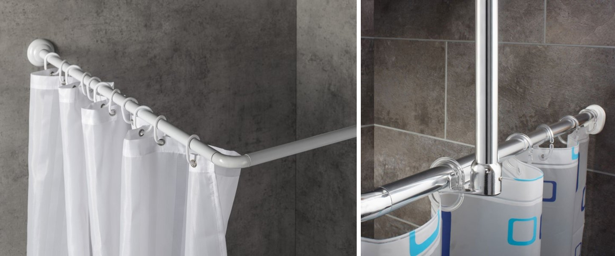 Zuhanyfüggönytartó rúd – Útmutató a tökéletes megoldás kiválasztásához
