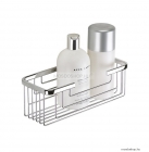 SAPHO - SMART Fürdőszobai polc zuhanyzóba - Rácsos, 25x10cm - Polírozott rozsdamentes acél (2419)