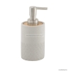 GEDY - AFRODITE - Folyékony szappan adagoló, 150ml - Pultra helyezhető - Cement, bambusz (4980-08)