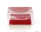 GEDY - RAINBOW - Szappantartó - Pultra helyezhető - Áttetsző piros akril