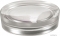 GEDY - VEGA - Szappantartó - Pultra helyezhető - Áttetsző ezüst színű akril