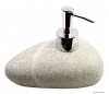 SAPHO - LITTLE ROCK - Folyékony szappan adagoló, 200ml - Pultra helyezhető - Kőhatású, bézs