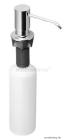 SAPHO - Beépíthető szappanadagoló - Pultba építhető, 350 ml - Krómozott adagolópumpával (SP023)