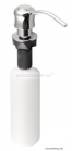 SAPHO - Beépíthető szappanadagoló - Pultba építhető, 350 ml - Krómozott adagolópumpával (SP002)